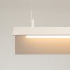 Suspensions Acier Beige LED 1 Elva