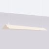 Suspensions Acier Beige LED 1 Elva