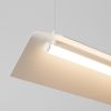 Suspensions Acier Beige LED 1 Elva