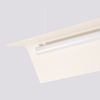 Suspensions Acier Beige LED 1 Elva