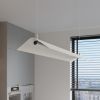 Suspensions Acier Beige LED 1 Elva