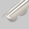 Suspensions Aluminium Blanc LED 1 Biscuit
