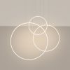 Suspensions Aluminium Blanc LED 3 Rio