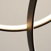 Suspensions Aluminium Noir LED 3 Rio