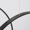 Suspensions Aluminium Noir LED 3 Rio
