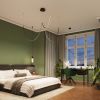Lustres Aluminium Noir LED 1 Alvar