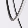 Lustres Aluminium Noir LED 3 Alvar