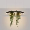 Lustres Aluminium Noir LED 1 Rio Bio