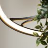 Lustres Aluminium Noir LED 1 Rio Bio