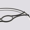 Lustres Aluminium Noir LED 1 Rio Bio