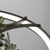 Lustres Aluminium Noir LED 1 Rio Bio