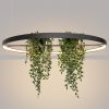 Lustres Aluminium Noir LED 1 Rio Bio