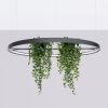 Lustres Aluminium Noir LED 1 Rio Bio