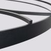 Lustres Aluminium Noir LED 1 Rio Bio