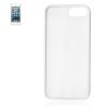 Coque iPhone 5 Rigide - Blanc et Transparent