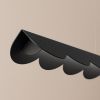 Suspensions Aluminium Noir LED 1 Biscuit