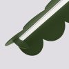 Suspensions Aluminium Vert Olive LED 1 Biscuit