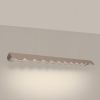 Suspensions Aluminium Taupe LED 1 Biscuit