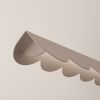 Suspensions Aluminium Taupe LED 1 Biscuit