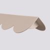 Suspensions Aluminium Taupe LED 1 Biscuit