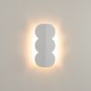 Appliques murales Aluminium Blanc G9 2 Biscuit