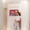 Appliques murales Aluminium Beige G9 2 Biscuit