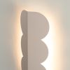 Appliques murales Aluminium Taupe G9 2 Biscuit