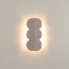 Appliques murales Aluminium Taupe G9 2 Biscuit
