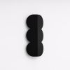 Appliques murales Aluminium Noir G9 2 Biscuit