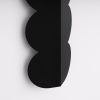 Appliques murales Aluminium Noir G9 2 Biscuit