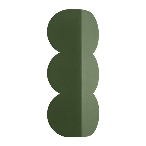 Appliques murales Aluminium Vert Olive G9 2 Biscuit