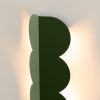 Appliques murales Aluminium Vert Olive G9 2 Biscuit