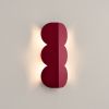 Appliques murales Aluminium Bourgogne G9 2 Biscuit