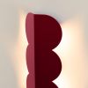 Appliques murales Aluminium Bourgogne G9 2 Biscuit
