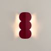 Appliques murales Aluminium Bourgogne G9 2 Biscuit