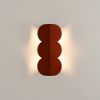 Appliques murales Aluminium Ocre Rouge G9 2 Biscuit