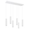 Suspensions Aluminium Blanc LED 6 Ivar