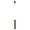 Suspensions Aluminium Vert Olive LED 1 Ivar