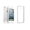 Coque iPhone 5 Rigide - Blanc et Transparent