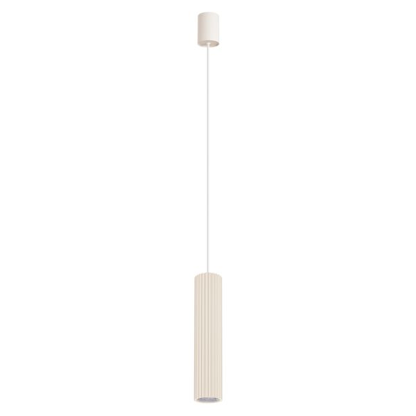 Suspensions Aluminium Beige LED 1 Ivar
