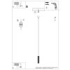 Suspensions Aluminium Vert Olive LED 1 Ivar