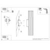 Appliques murales Aluminium Pêche LED 2 Ivar