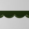 Suspensions Aluminium Vert Olive LED 1 Biscuit