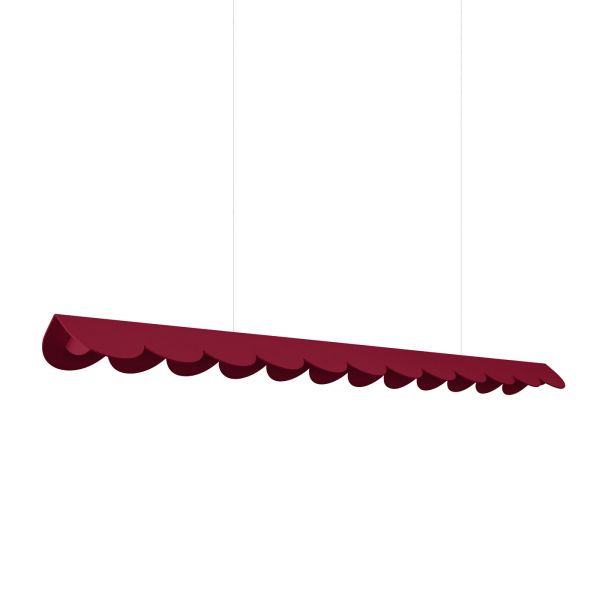 Suspensions Aluminium Bourgogne LED 1 Biscuit