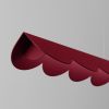 Suspensions Aluminium Bourgogne LED 1 Biscuit
