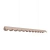 Suspensions Aluminium Taupe LED 1 Biscuit