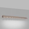 Suspensions Aluminium Taupe LED 1 Biscuit