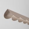 Suspensions Aluminium Taupe LED 1 Biscuit