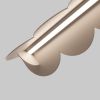 Suspensions Aluminium Taupe LED 1 Biscuit