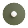 Appliques murales Acier Vert Olive G9 1 Ake